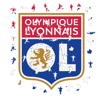 Olympique Lyonnais 3D Wood Jigsaw Puzzle