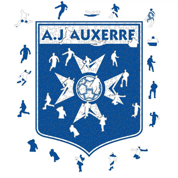 AJ Auxerre 3D Wood Jigsaw Puzzle