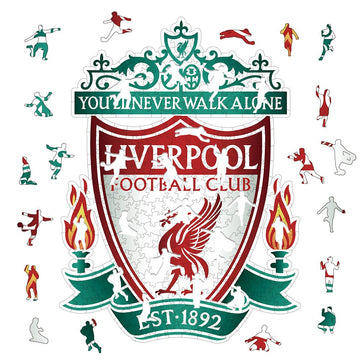 Liverpool F.C. 'You'll Never Walk Alone' 3D Wood Jigsaw Puzzle