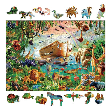 Noah's Ark 3D Wood Jigsaw Puzzle