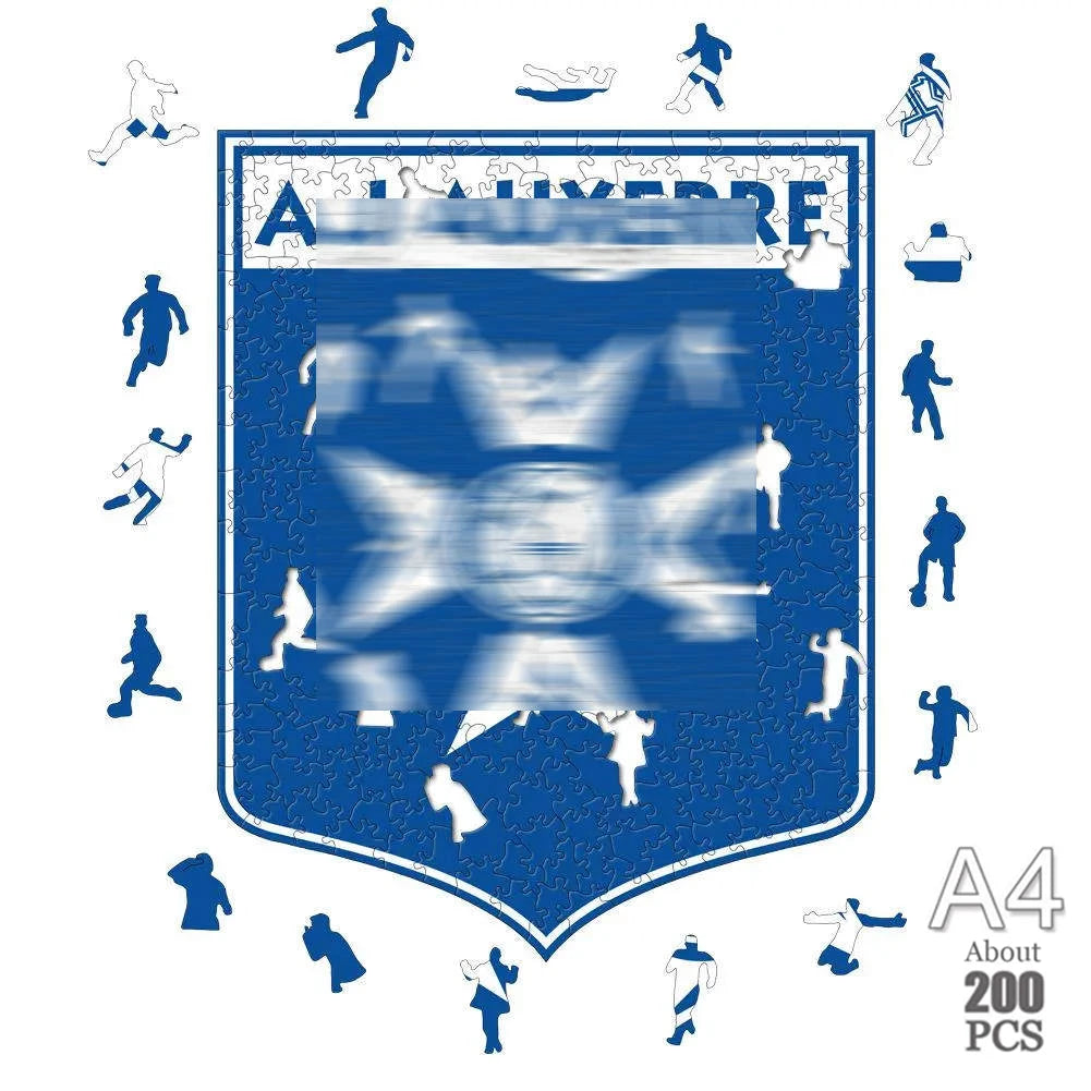 AJ Auxerre 3D Wood Jigsaw Puzzle