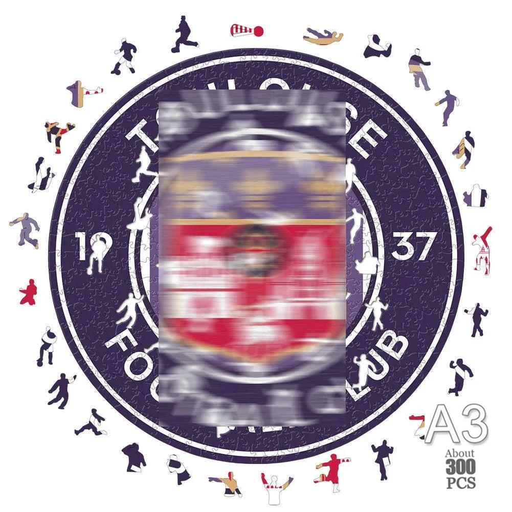 Toulouse FC 3D Wood Jigsaw Puzzle