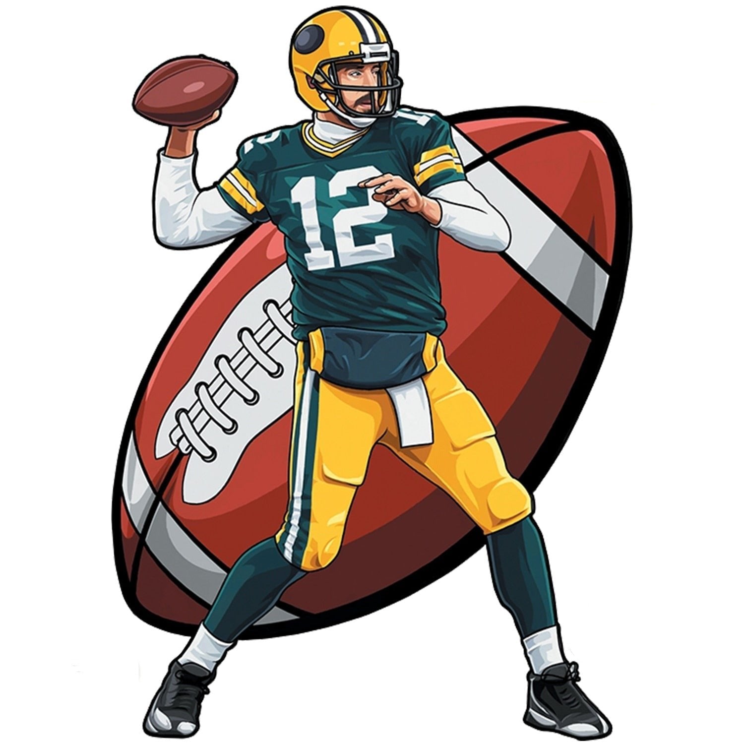 new-york-jets-aaron-rodgers-3d-wood-jigsaw-puzzle