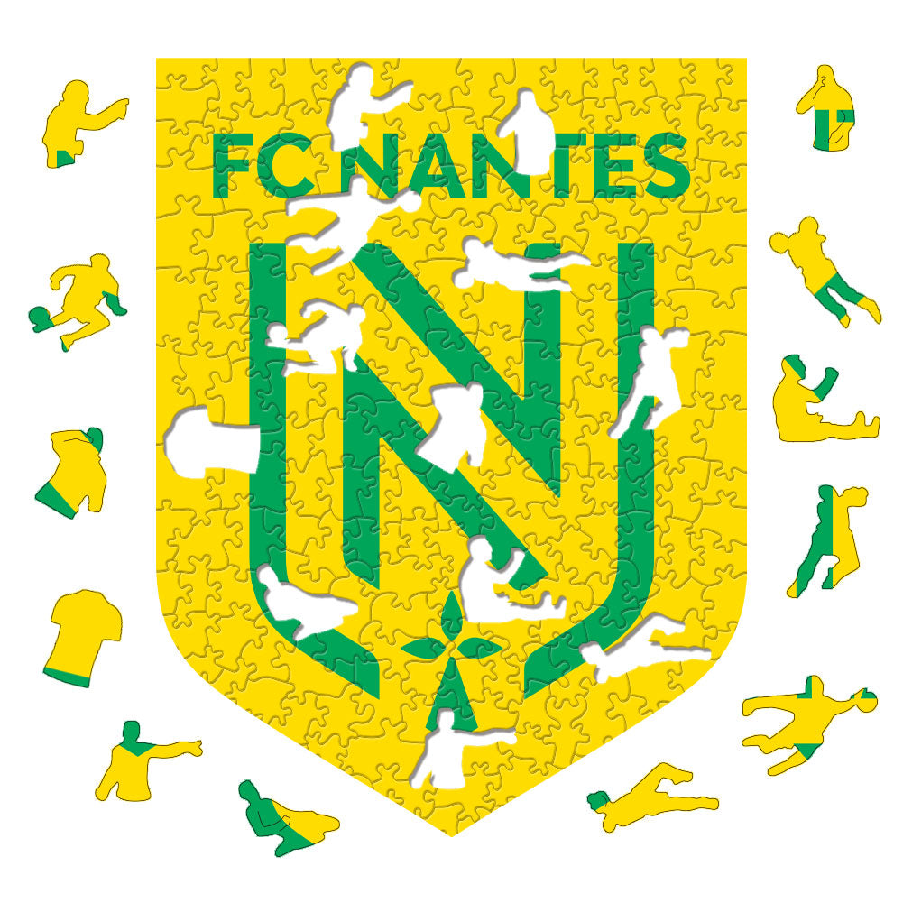 FC Nantes 3D Wood Jigsaw Puzzle