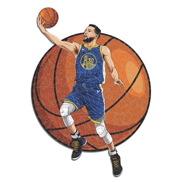 basketball-stephen-curry-3d-wood-jigsaw-puzzle