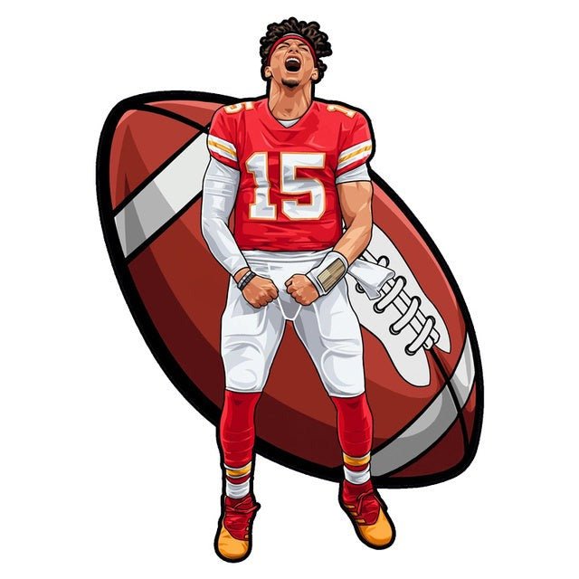 football-patrick-mahomes-ii-3d-wood-jigsaw-puzzle